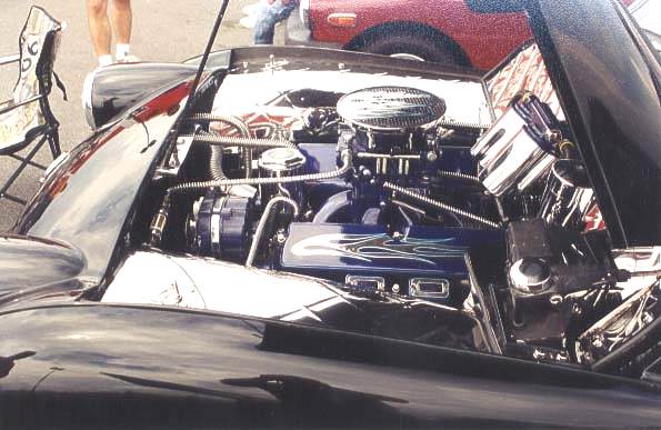 Mike Donovan's TR3 with Ford V8