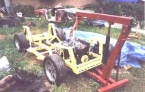 auto chassis paint job