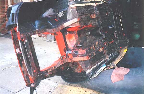 MGB Under-carriage under repair