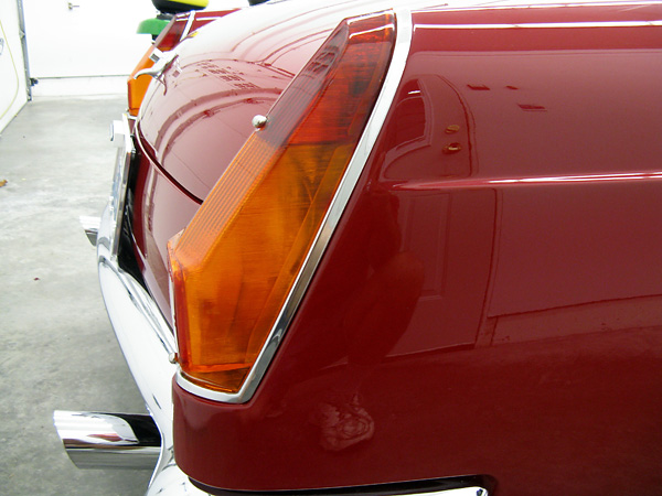 Hidden fuel filler.