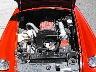 Bob's 1969 MGB, with an Oldsmobile Quad-4