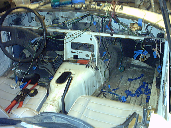 installing the new wiring