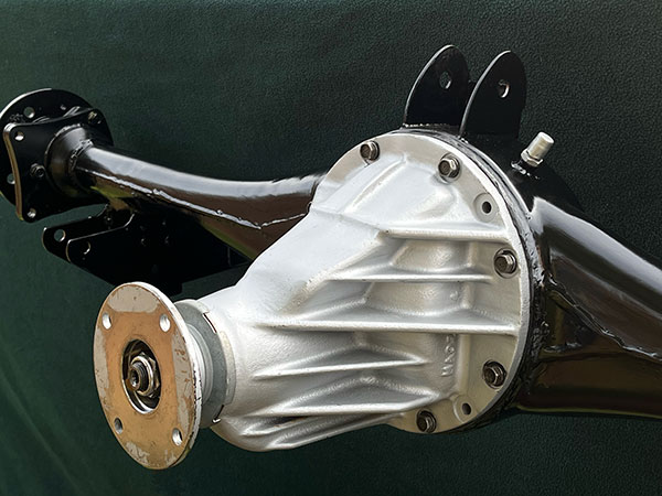 Dutchman Motorsports narrowed the axle shafts.