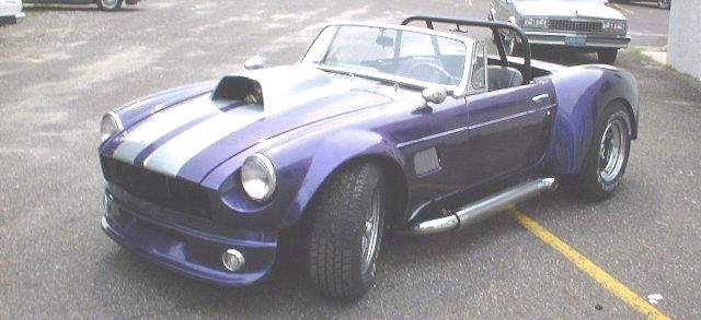 Dave Hopson's 1972 MGB, with a 350cid Chevy V8