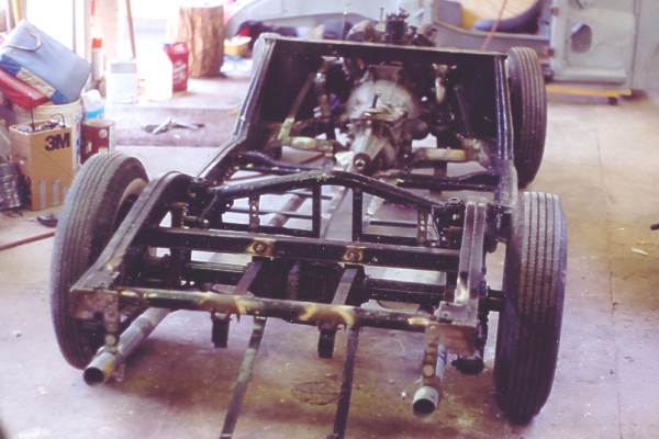 Boxed-in MGA frame