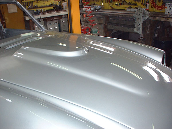 Shiny new paint.
