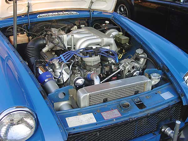 Kelly Stevenson's MGB with Ford 5.0L and Electronic Fuel ... 302 engine diagram cam 