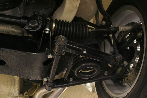 MGB front suspension.