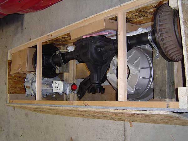 S10 rear axle