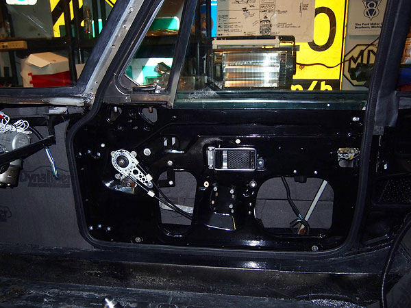 Electric window mechanism.