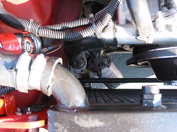D&D swivel base oil filter adapter