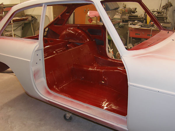 Extended heel board.