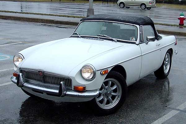 Nick Nicholas's MGB with Rover 4.2L V8
