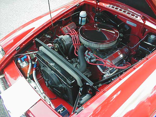 Steering has been modified (with additional u-joint) and a cable-operated clutch has been fitted.