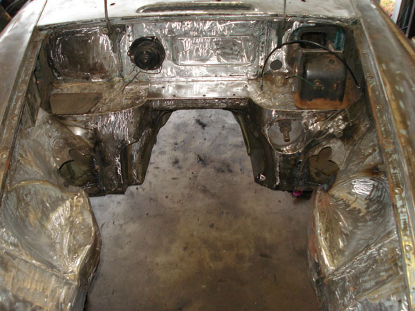 Mechanically stripping all that paint was obviously a lot of hard work!
