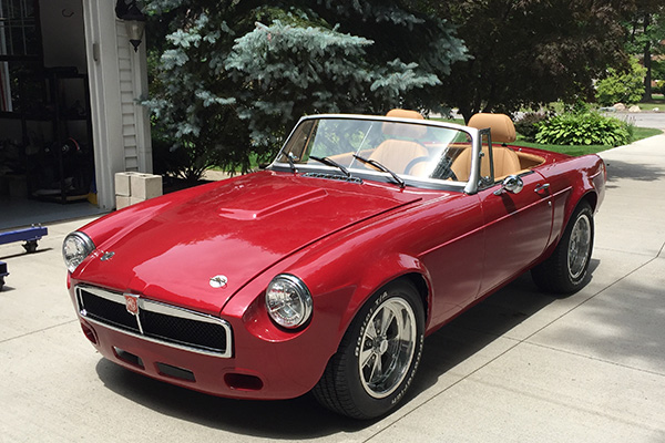 Steve Engelman's 1968 MGB with Ford 302 V8 Engine