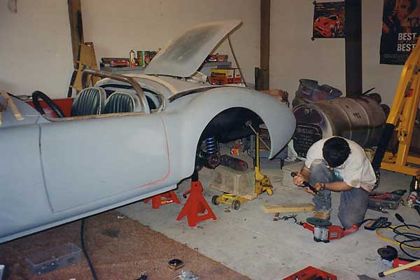 installing the rear brakes