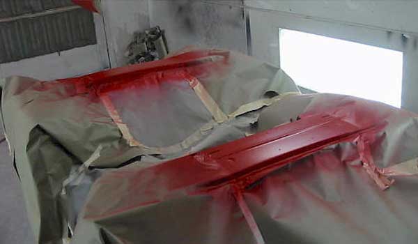 beginning to paint