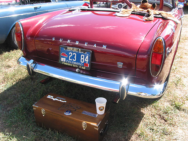 1967 Sunbeam Tiger - taillights