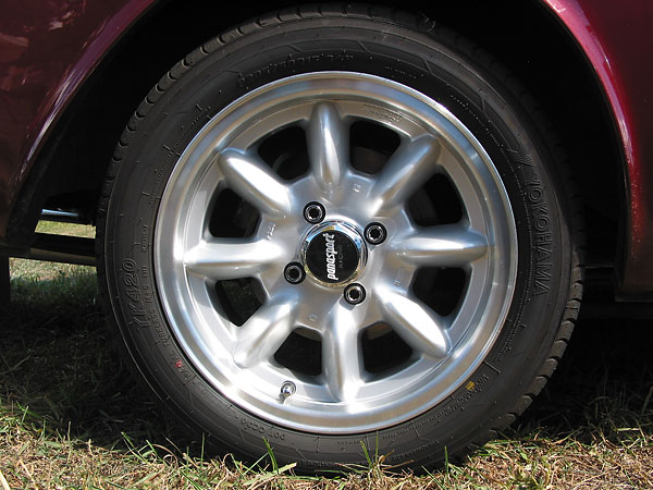 Panasport Wheels - Yokohama YK420 tires 