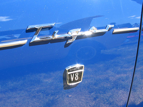 Sunbeam Tiger badges