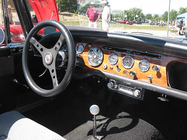 Sunbeam Tiger dashboard