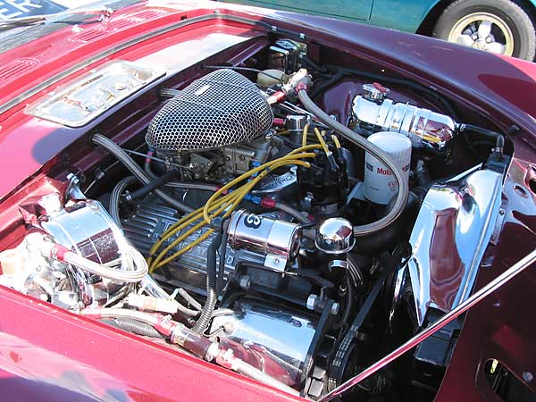 oil filter on top of engine