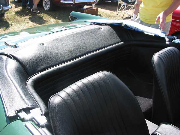 1967 Sunbeam Tiger engine compartment