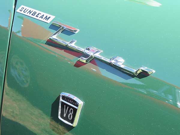 1967 Sunbeam Tiger badge
