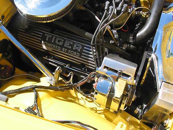 chromed Delco alternator