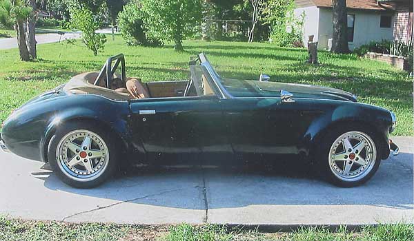 Mark Heller's 1961 Austin Healey 3000 replica with Corvette L98 Engine