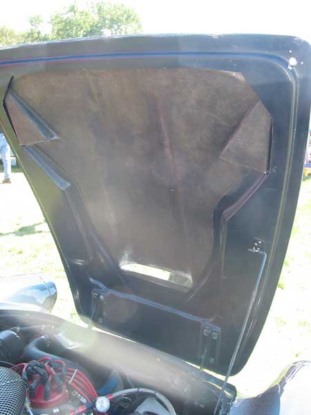 1965 Sunbeam Tiger race car - hood