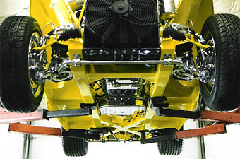 chromed anti-sway bar