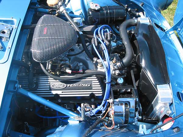 1965 Sunbeam Tiger - Edelbrock air cleaner