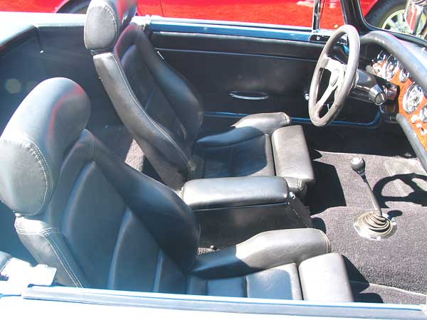 1965 Sunbeam Tiger - BMW Recaro leather seats