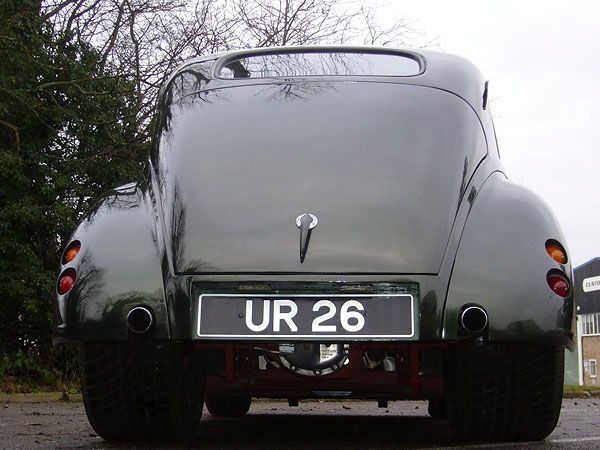 Most of the original chrome trim has been shaved.