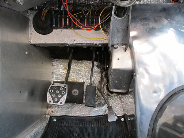 Footbox and fusebox details.