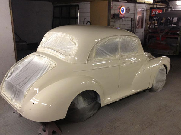Rear wings have been welded into the body.