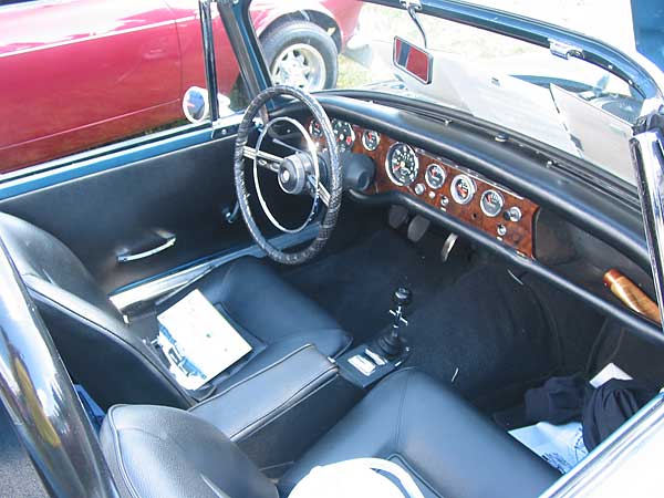 Sunbeam Tiger interior trim