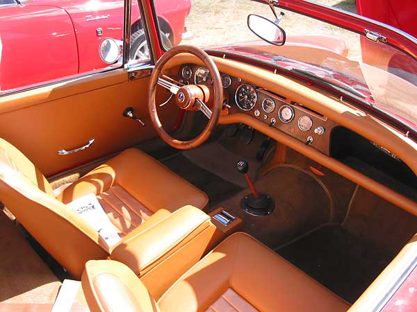 Sunbeam Tiger dashboard