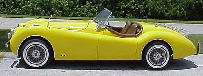1952 Jaguar XK120 Replica, custom built for Kit Car Magazine, Chevy350, automatic