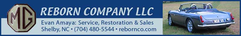 Reborn Company: MGB V8 conversions and performance parts including Big Brake kits