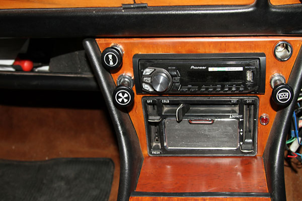 Pioneer stereo.