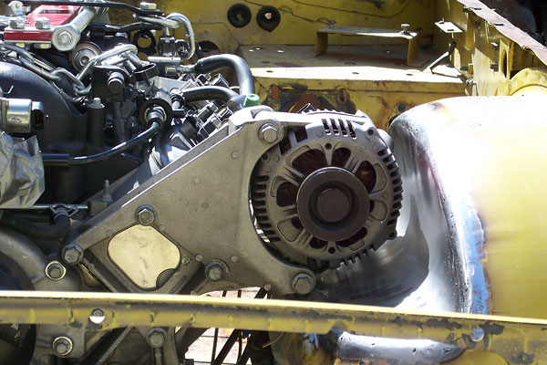 Having pieces in place can make it easier to come up with elegant bodywork solutions.