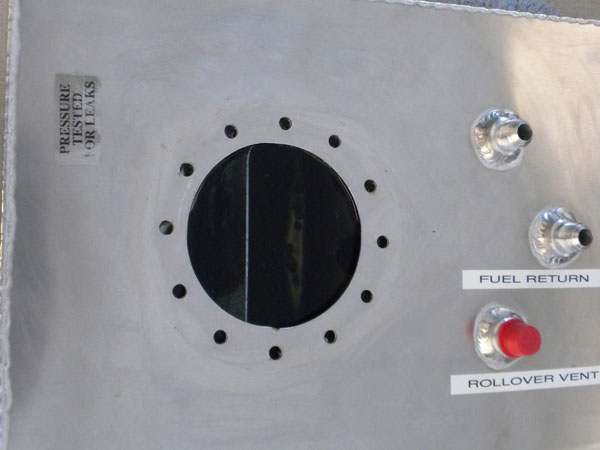Racers Choice 19 gallon aluminum fuel tank.
