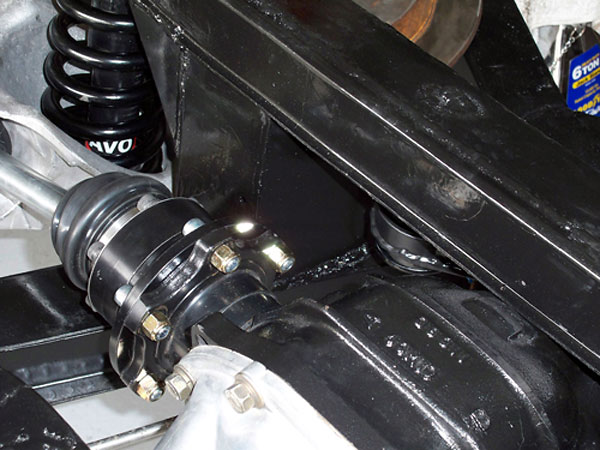 Triumph TR6 front differential mounts.