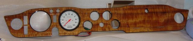TR6 dashboard