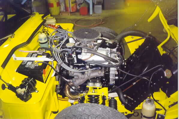 Spitfire engine swap