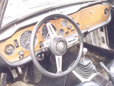 TR6 dashboard