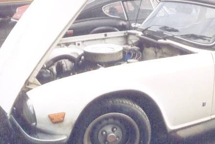 Ray Marty's TR6, powered by a Chevy 350 V8